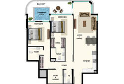 2 bedroom apartment